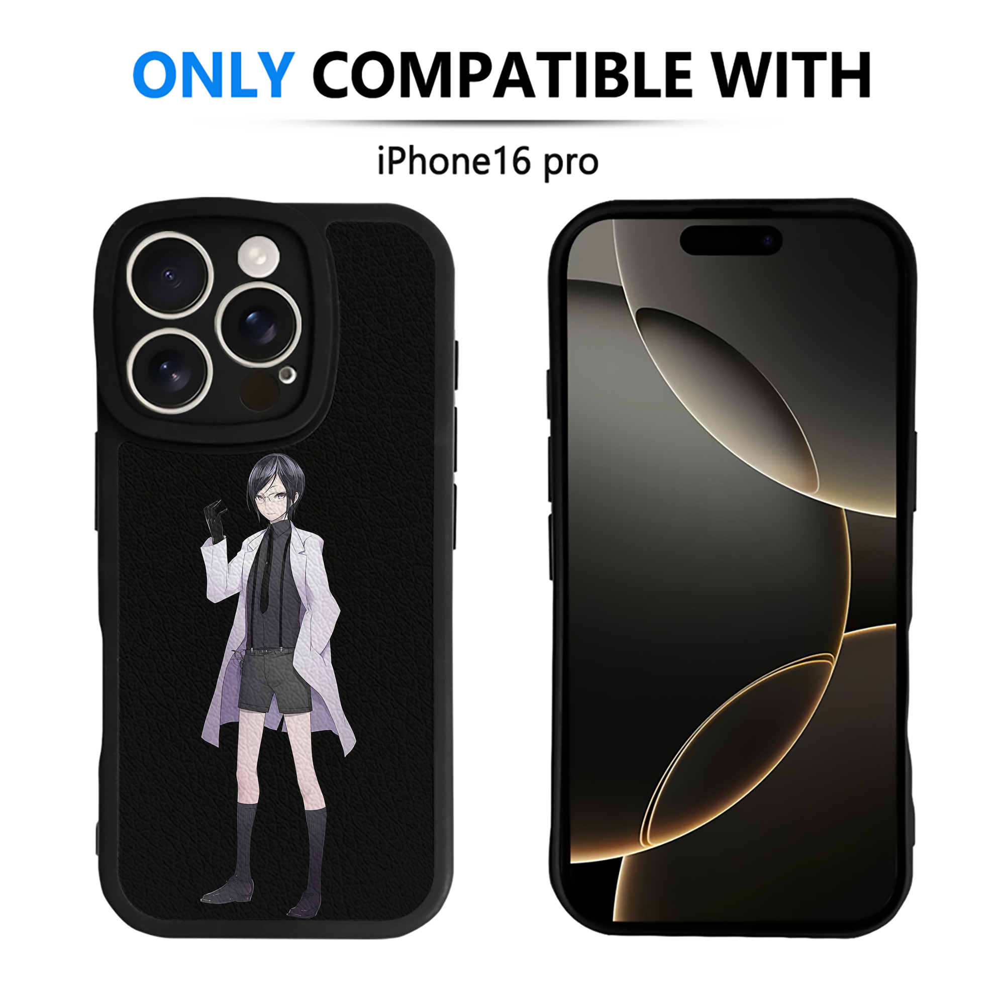 （画像用） 刀剣乱舞 Touken Ranbu 【iPhone 16シリーズ対応】シリコンスマホケース（レザー調） 材質：シリコン
